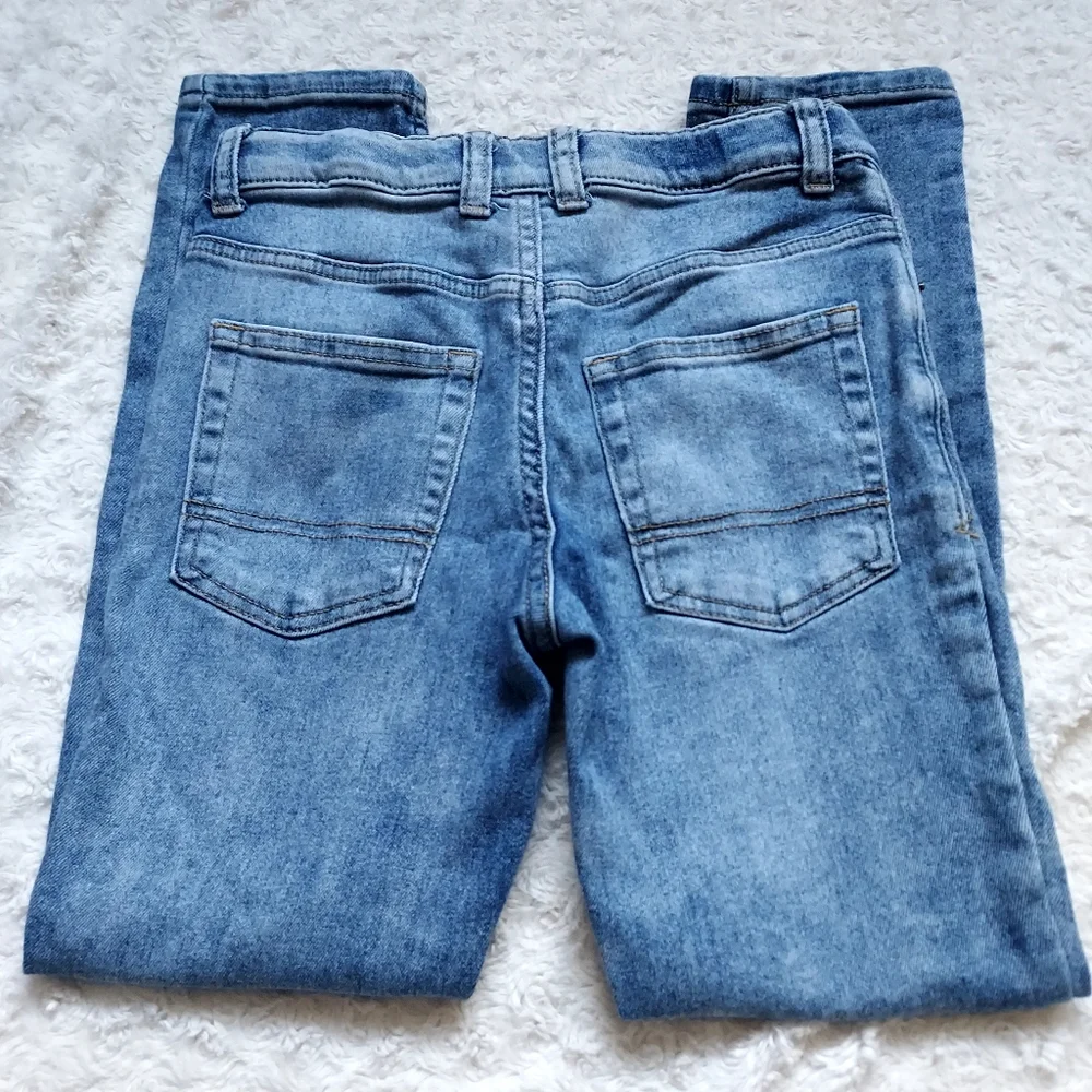 Cat & Jack blue super stretch skinny denim jeans Sz 10 Fall School Everyday